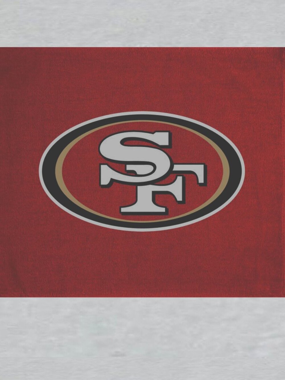 San Francisco 49ers Rally Towel Measures 16 x 24 inches